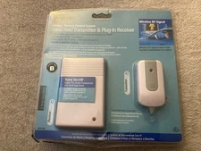 AmerTac Wireless Hand Held Key Chain Transmitter and Plug-In Receiver RFK106L