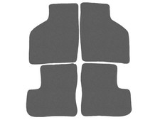 Basic Fußmatten, Autoteppiche für Subaru Justy III 2003-2007 Graphit x14 Rand