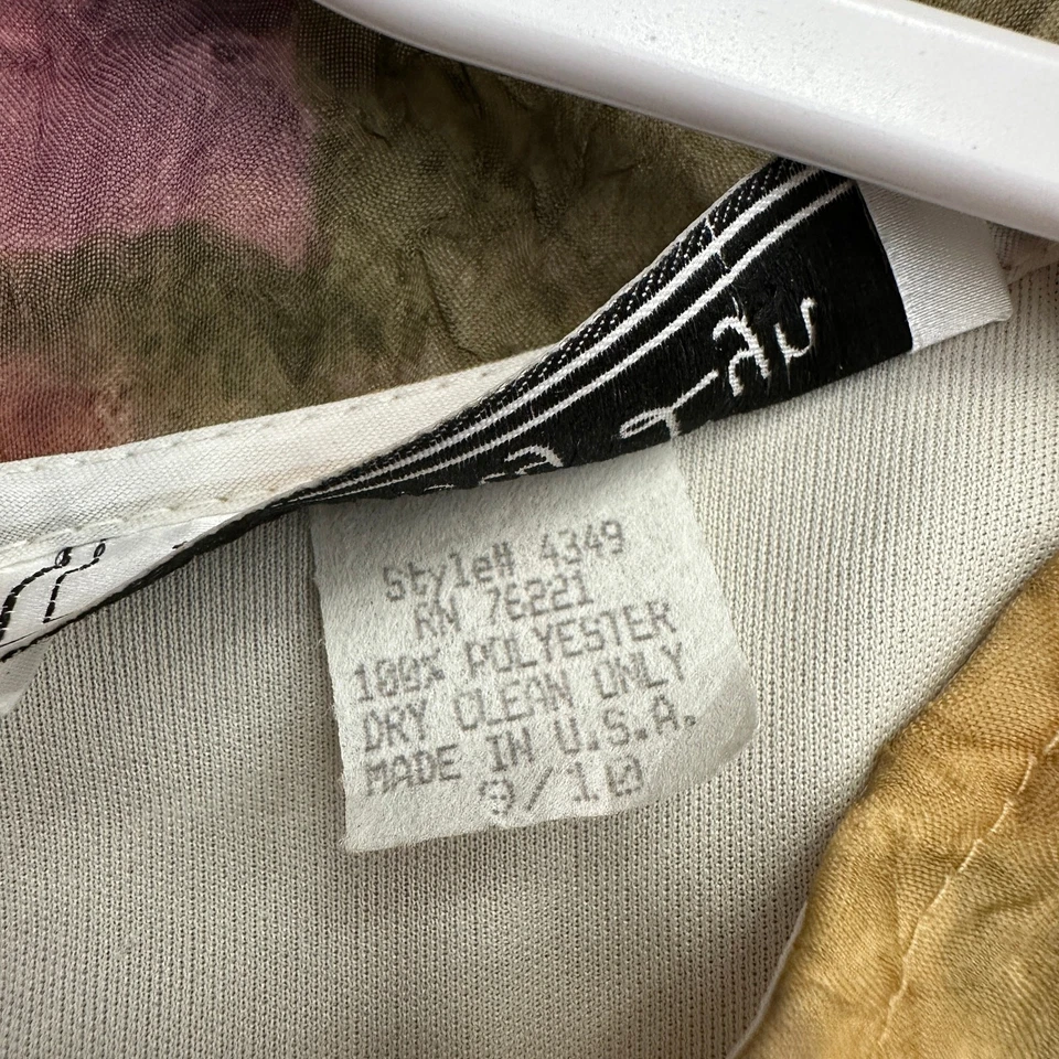 Maxi Vestido Floral Christy Lyn Para Mujer Talla 9/10 Y2K Hada Etéreo Cottagecore Foto 4 de 4