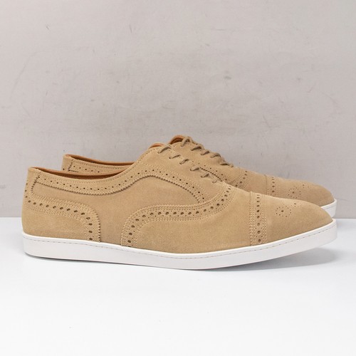 Allen Edmonds Strand Knochen Wildleder Oxford Turnschuhe, Größe 11,5 D