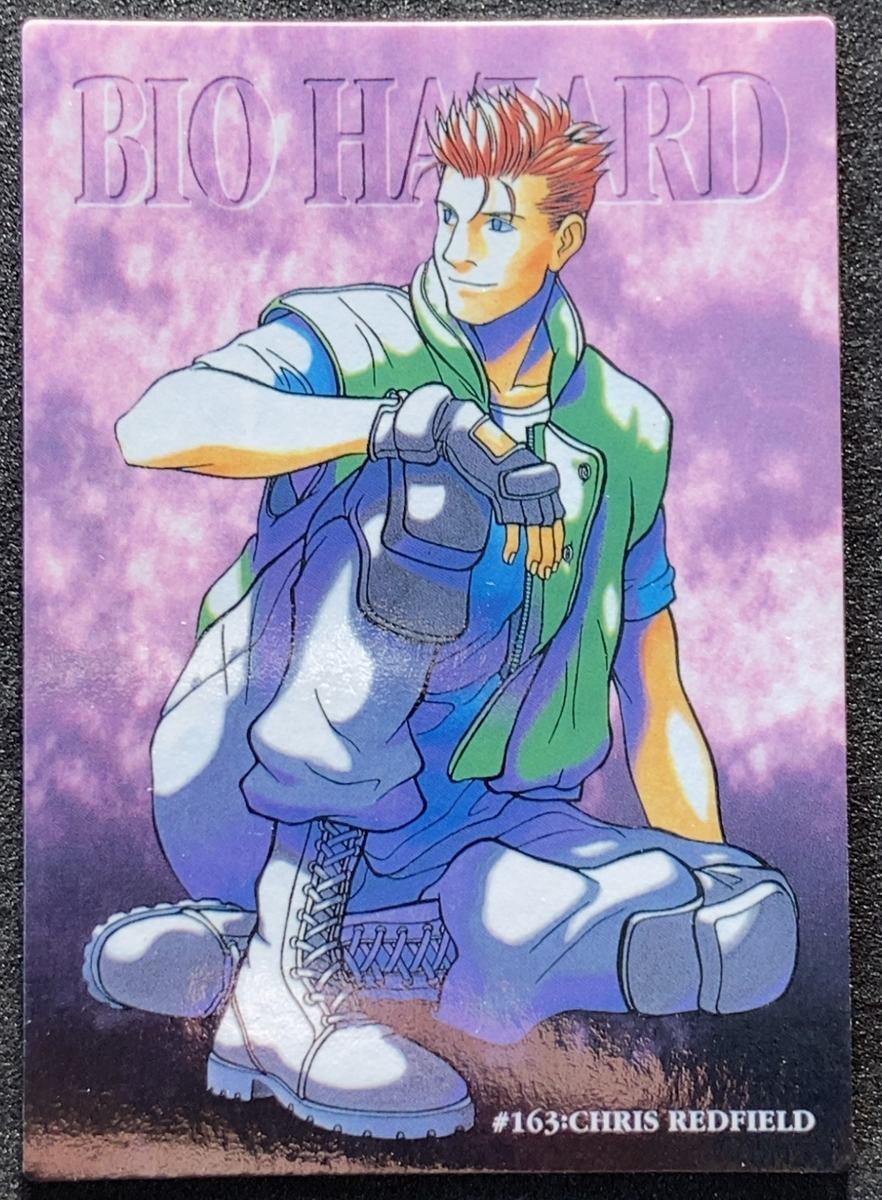 Chris Redfield Biohazard 163 All Capcom World Card Carddass 1997