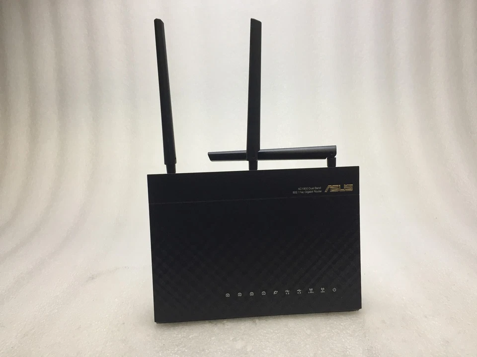 ASUS AC1900 4 Port Dual Band Wireless Gigabit Router  RT-AC68U w/ Adapter - Image 2 of 4