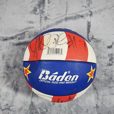 VINTAGE Harlem Globetrotters Basketball Team Signed 1994 1990s
