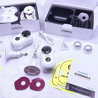 ZUMIMALL Security Cameras Wireless Outdoor 2K Cameras for Home Security, 4 Pack