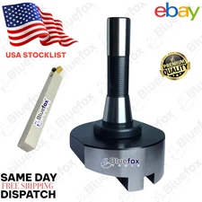 NEW 8 Shank Fly Cutter with HSS Tool & Indexable Bit –Milling Machine Accessory