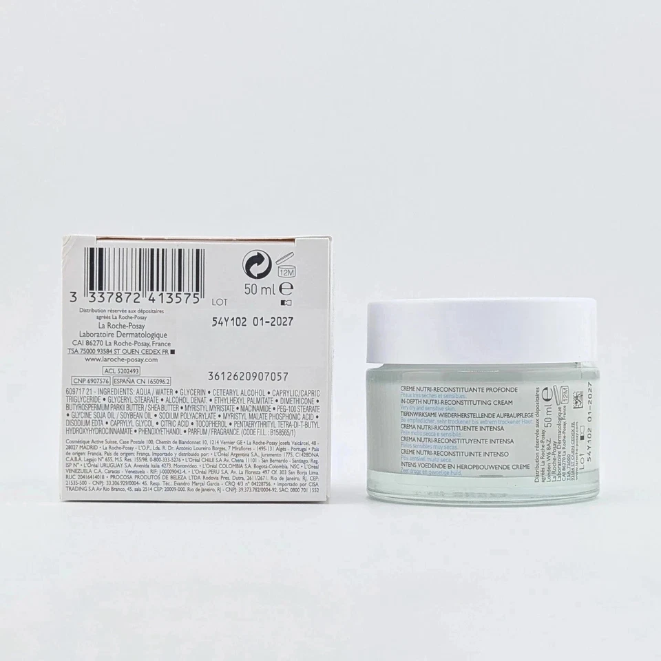 La Roche Posay Nutritic Intense Rich Cream 50ml Exp.01/2027 - Image 2 of 3