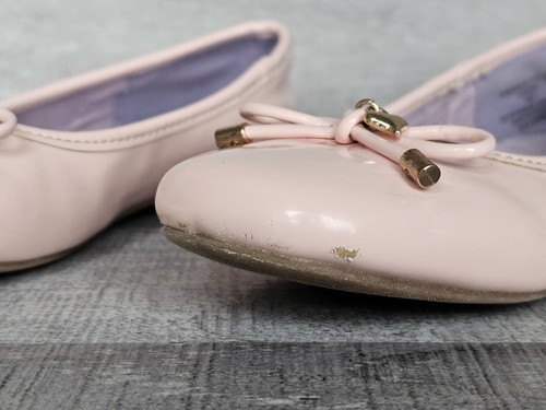 Nordstrom Schuhe Mädchen 1 M hellrosa Ballerinas Slipper elegante Schuhe - Bild 3 von 11