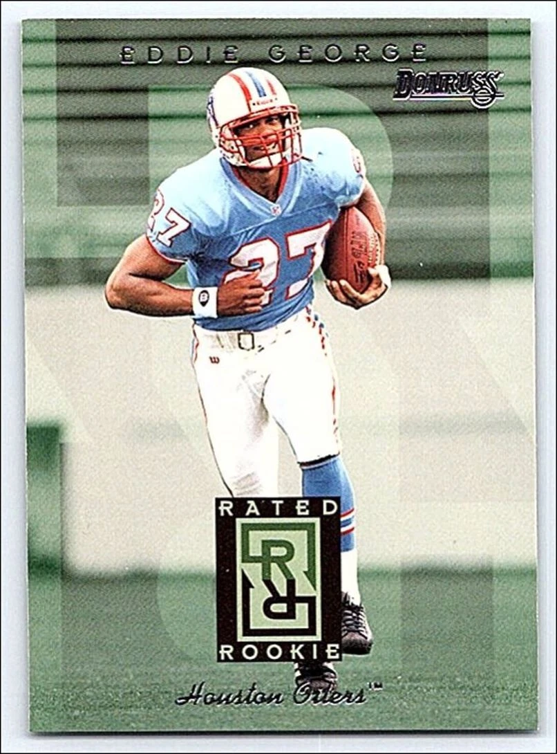 Eddie George trading card