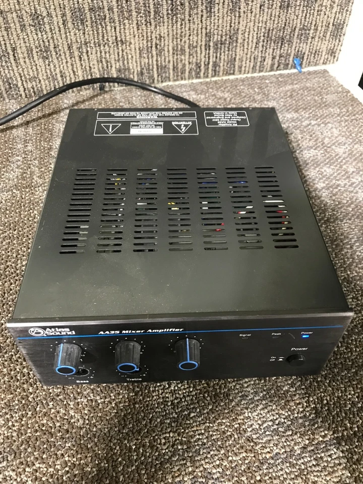 Atlas Sound AA Series AA35 Mixer Amplifier (Power Tested/See Pictures) - Image 3 of 4