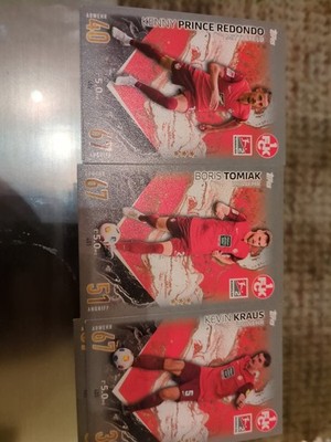 Match Attax Bundesliga 23/24 1.FC Kaiserslautern Team Set alle 3 Basiskarten