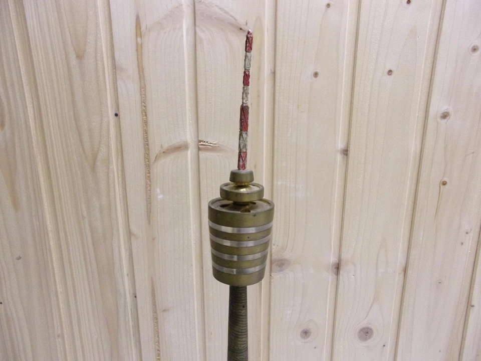 Deko Skulptur Miniatur Fernsehturm TV TOWER - aus Messing 57,5 cm HÖHE - Bild 2 von 2