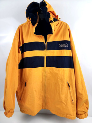 Seattle Men's Cheneral Sports Reversible Jacket Waterproof Size XL