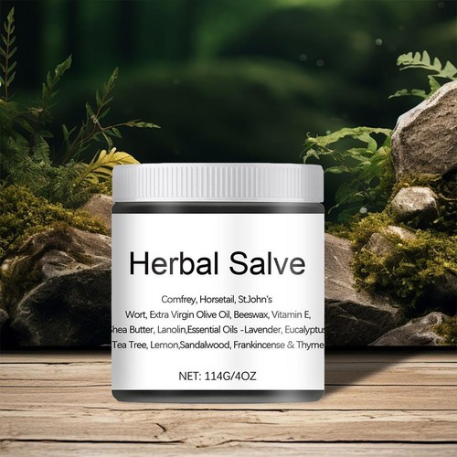 Organic!Herbal Salve 114g - Comfrey Organic-Herbal Salve Cream Ointment-