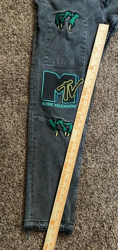 ASOS Monster MTV Jeans Vintage Streetwear Fashion Pants Denim Men’s Size 36x32 - Picture 11 of 11