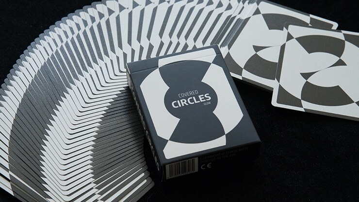 Chris Cards Covered Circle GLOW Playing Cards by Christof Schmitz