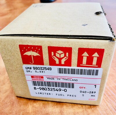 #ad #ad NEW DENSO LIMITER FUEL PRESSURE VALVE FOR ISUZU 8 98032549 0; GM# 98032549 $105.99