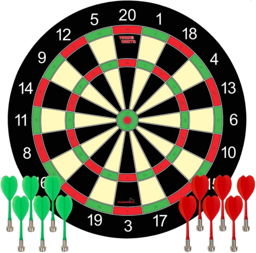 Magnetic Dart Board Game 12Pcs, Best Kids Magnetic Darts Boys Toys Gifts Indoor  - Picture 1 of 12