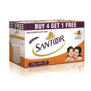 125 gram santoor soap price