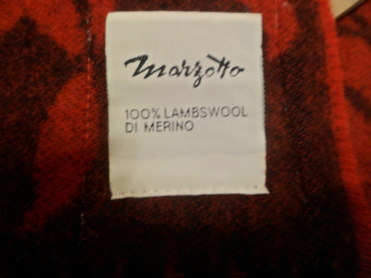 【新品】Marzotto イタリア製ブランケット 毛100％ 150×210 イタリア Marzotto社製 ブランケット カシミヤ 100％ シングル