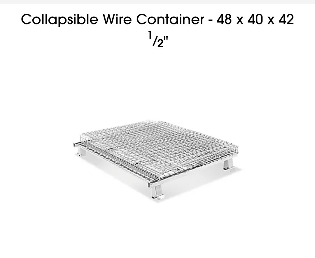 Collapsible Wire Container 