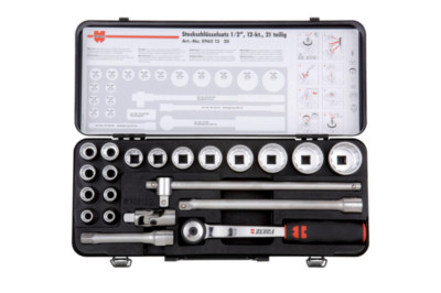 Chiavi A Bussola Set Würth Zebra 1/4 - 34 Pezzi Con Cricchetto, Prolunghe E Bits Per Fai Da Te Cassetta Attrezzi Completa - Foto 14