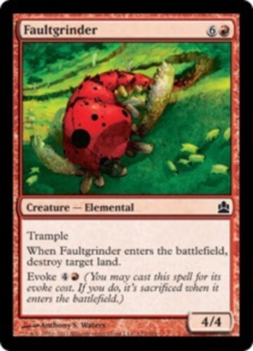Faultgrinder x1 - Commander - NM-Mint, English - Commander