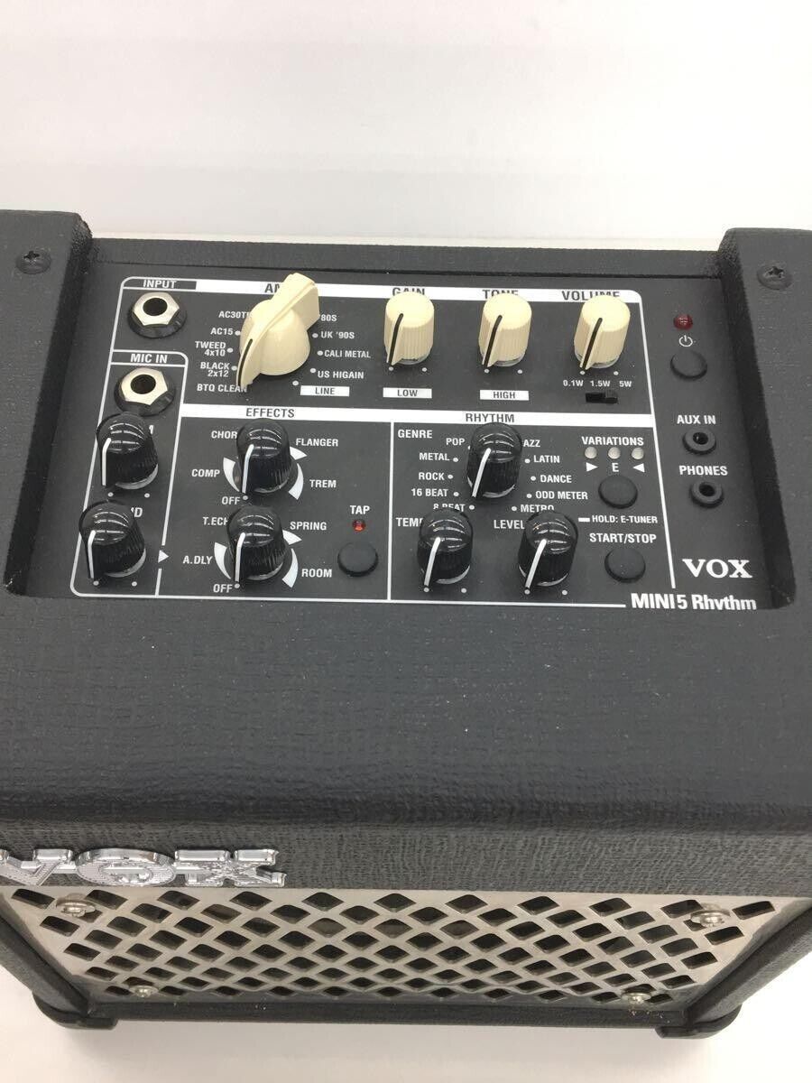 Vox - Vox Mini 5 Rythm - ampli guitare électrique 5 Watts - Amplis guitares  - Rue du Commerce