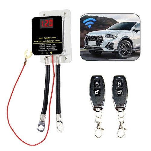 Remote Car Battery Disconnect Switch 12V 1500A Battery Drain Prevention - Picture 22 of 22