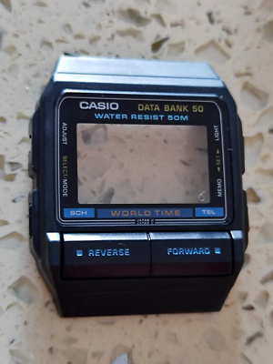 Original CASIO CASE CASIO DATA BANK DB-55 Black . QW..675 NOS | eBay