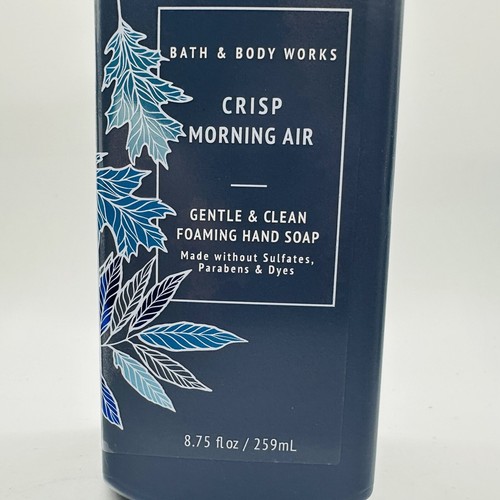 3-PACK BATH & BODY WORKS WHITE BARN CRISP MORNING AIR FOAMING HAND SOAP 8.75oz - Picture 3 of 5