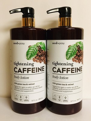 tightening caffeine body lotion