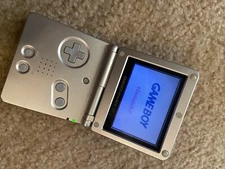 Nintendo Game Boy Advance SP Handheld System - Silver 