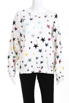 monrow star sweatshirt