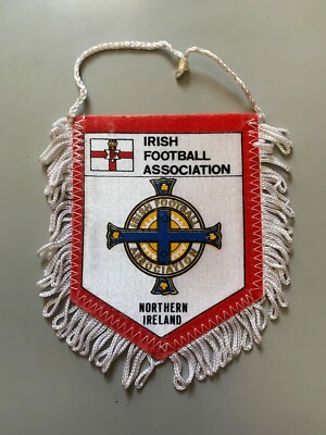 Fanion Vintage Islande - Équipe Nationale De Football - Wimpel / Banderin