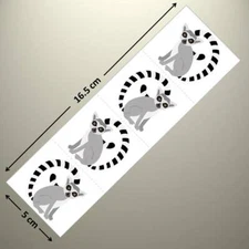 Mrs Grossman's Sticker - LIVELY LEMURS - Up to 20% Off - See My Listing!!!!