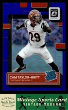 2022  Donruss Optic - Cameron Taylor-Britt - #271 Rated Rookie RC Bengals
