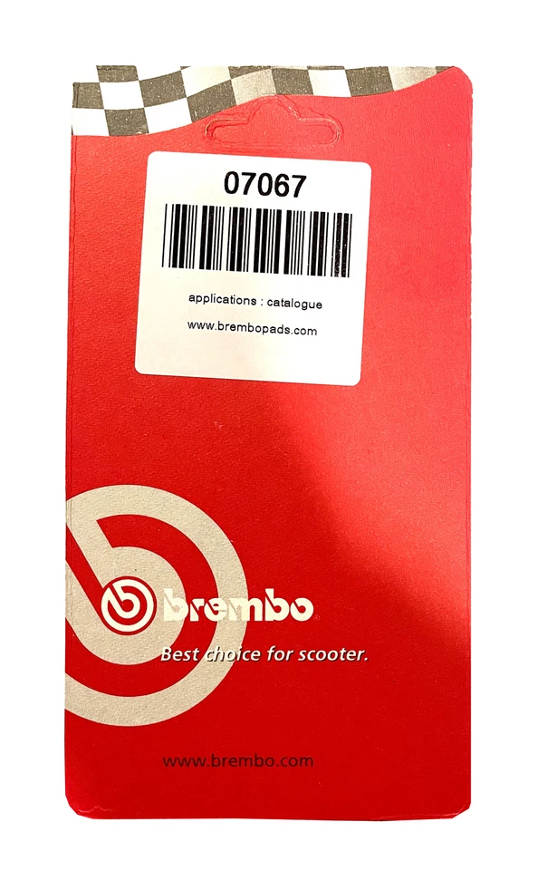 Pastillas Freno BREMBO Carbono Ceramic Delanteros Vespa Lxv 50 2007>2009 - Imagen 2 de 4