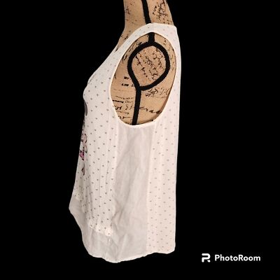 Disney Parks Authentic Original Tank Top Womns SZ L Retro