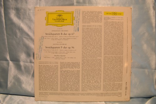 BRAHMS, DVORAK: String Quartets AMADEUS-QUARTET LP - Picture 3 of 3