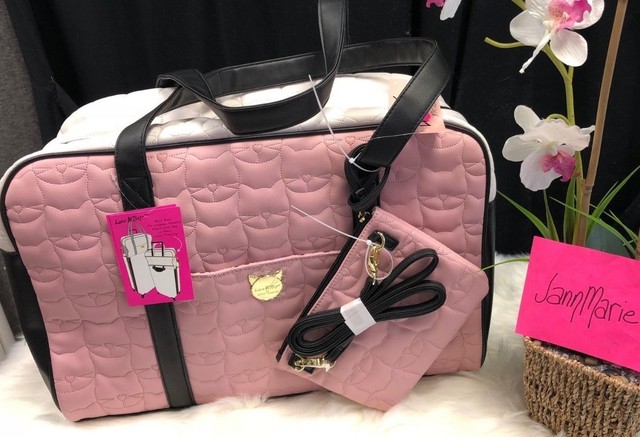 betsey johnson luggage sets