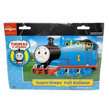 Thomas Tank Engine & Friends Foil Party Balloon JUMBO 30" XL Train Anagram Mylar