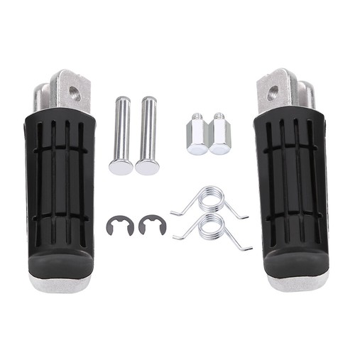 1 Pair Front Motorcycle Footrest Pedals Foot Pegs For YAMAHA XJR400/1200/1300 - Picture 2 of 9