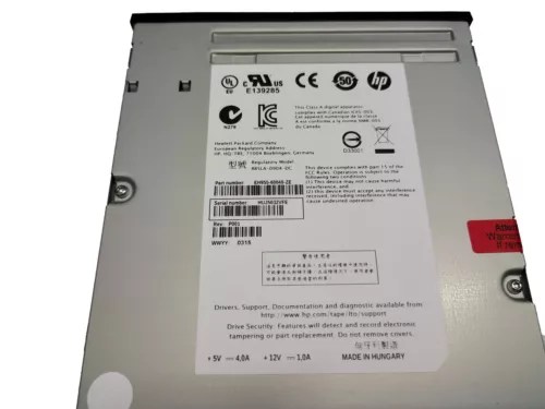 HP LTO5 SAS HH INTERNAL  Tape drive EH955-60040