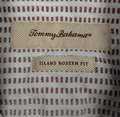Tommy Bahama Men's L/S Button Front Shirt Size M Medium - Picture 3 of 4