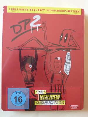 Deadpool 2 Steelbook - Blu-ray - Limited Edition - Extended Cut - NEU/OVP