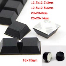 Self Adhesive Rubber Feet Round/Square Non-slip Table Chair Legs Rubber Dampers