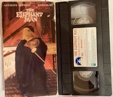 VHS The Elephant Man 1980 Anthony Hopkins