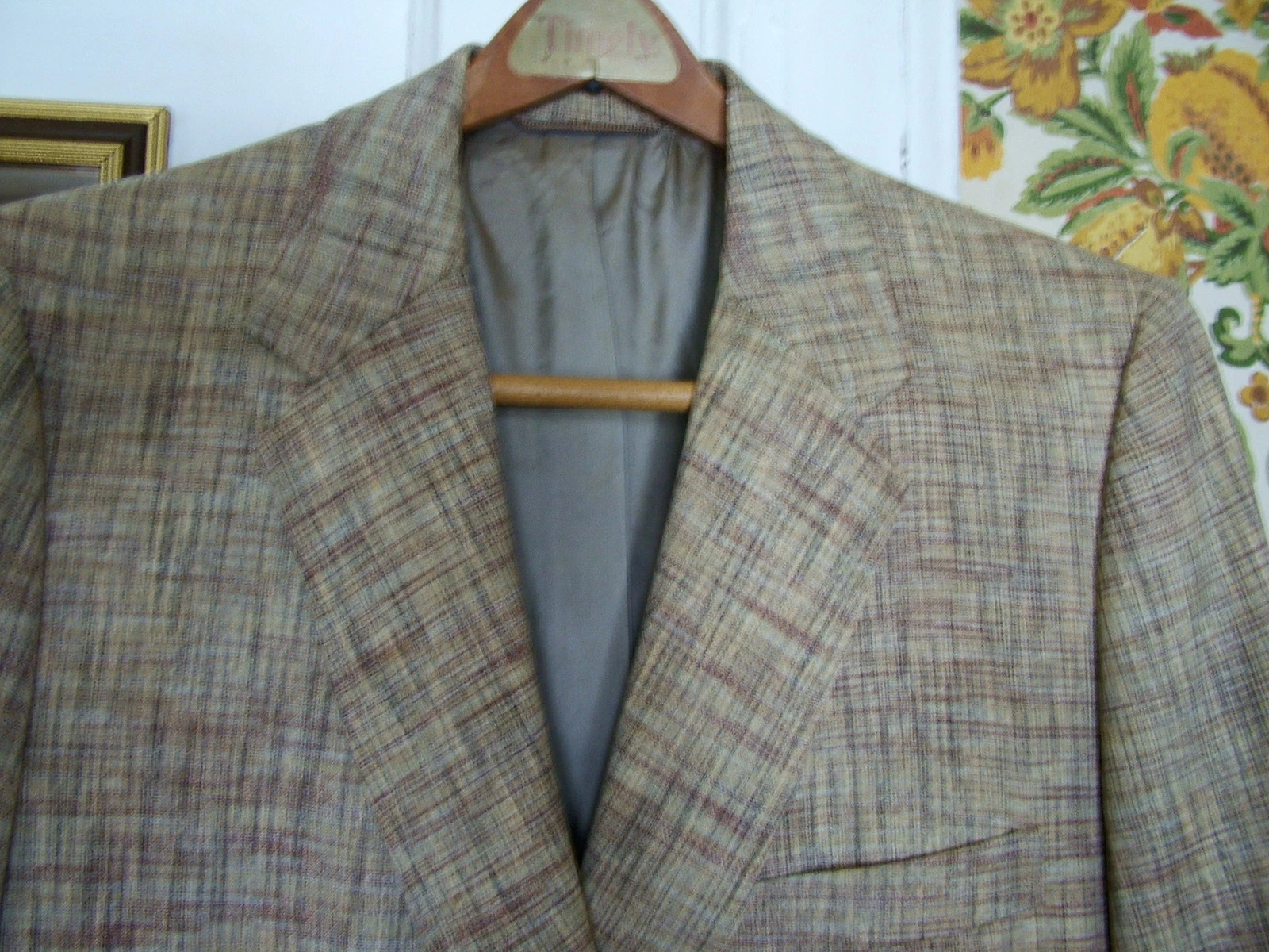 GIACCA LUNGA UOMO CHRISTIAN DIOR VINTAGE FRANCE TAGLIA 41 VINTAGE BELLISSIMI BOTTONI