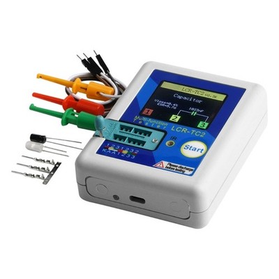 Auto Calibration Component Tester Meter Tool With High Resolution Color Display