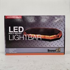 Buyers Products Multi-mount Led Light Bar Amber 12-24v 15 X 8 No 8891060 Buyers Products Multi-mount Led Light Bar Amber 12-24v 15 X 8 No 8891060